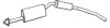 WALKER 03407 End Silencer